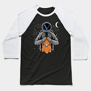 Astronaut Skate Vechain Crypto VET Coin To The Moon Token Cryptocurrency Wallet Birthday Gift For Men Women Kids Baseball T-Shirt